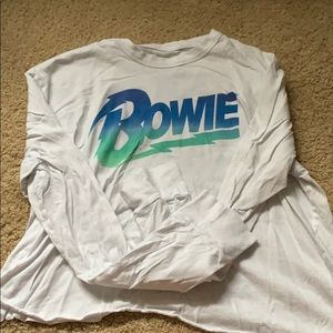 cropped american eagle bowie long sleeve size L